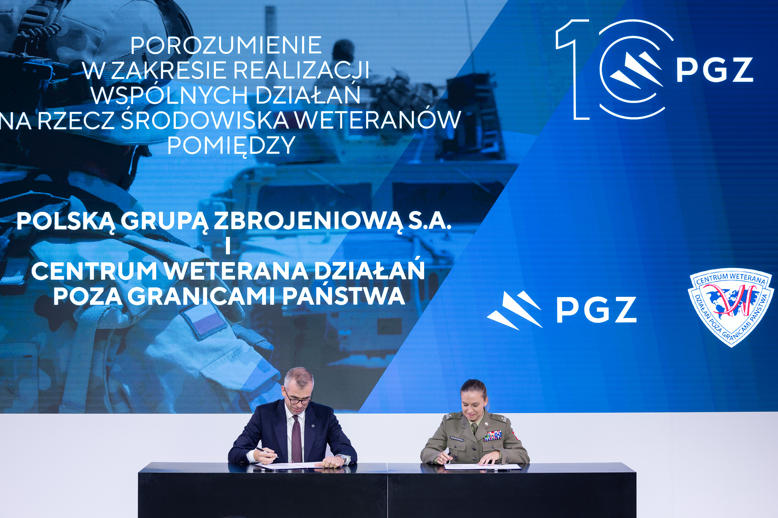 Polska Grupa Zbrojeniowa S.A. i Centrum Weterana Działań poza Granicami Państwa zawiązują sojusz na rzecz weteranów