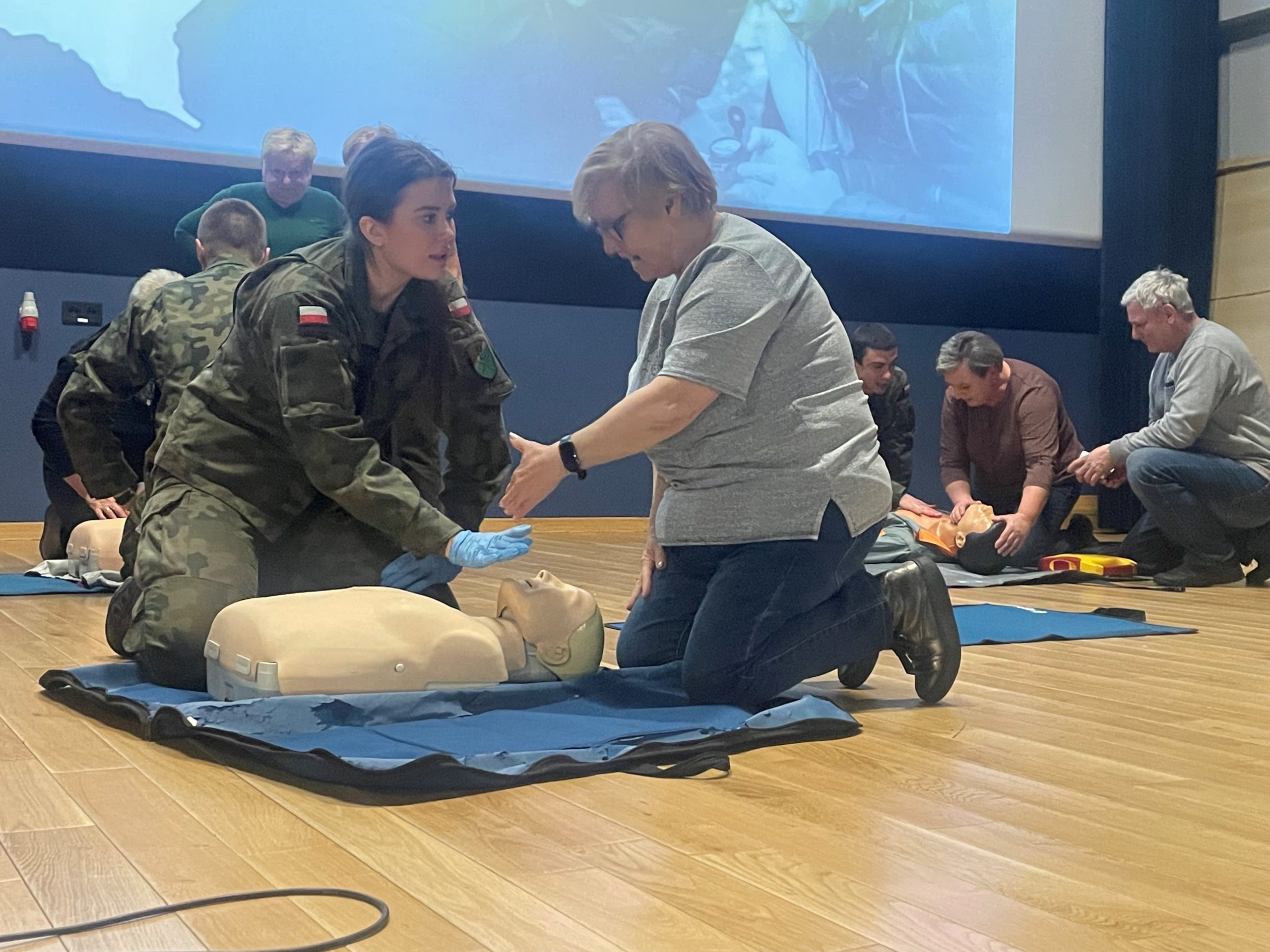 „Łączy nas bezpieczeństwo” – Poniatowa dołączyła do programu. Kolejne szkolenie za nami