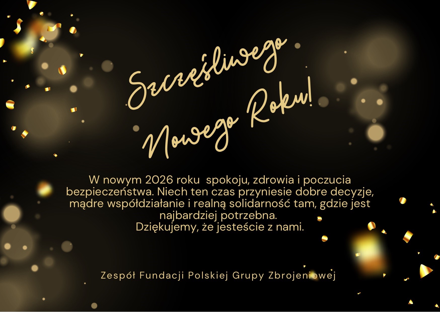 Noworoczne życzenia